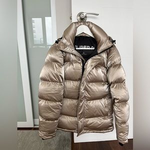 Gold/Metallic Taupe TNA Supper Puff!  Excellent condition!